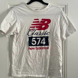 New Balance white T-shirt
